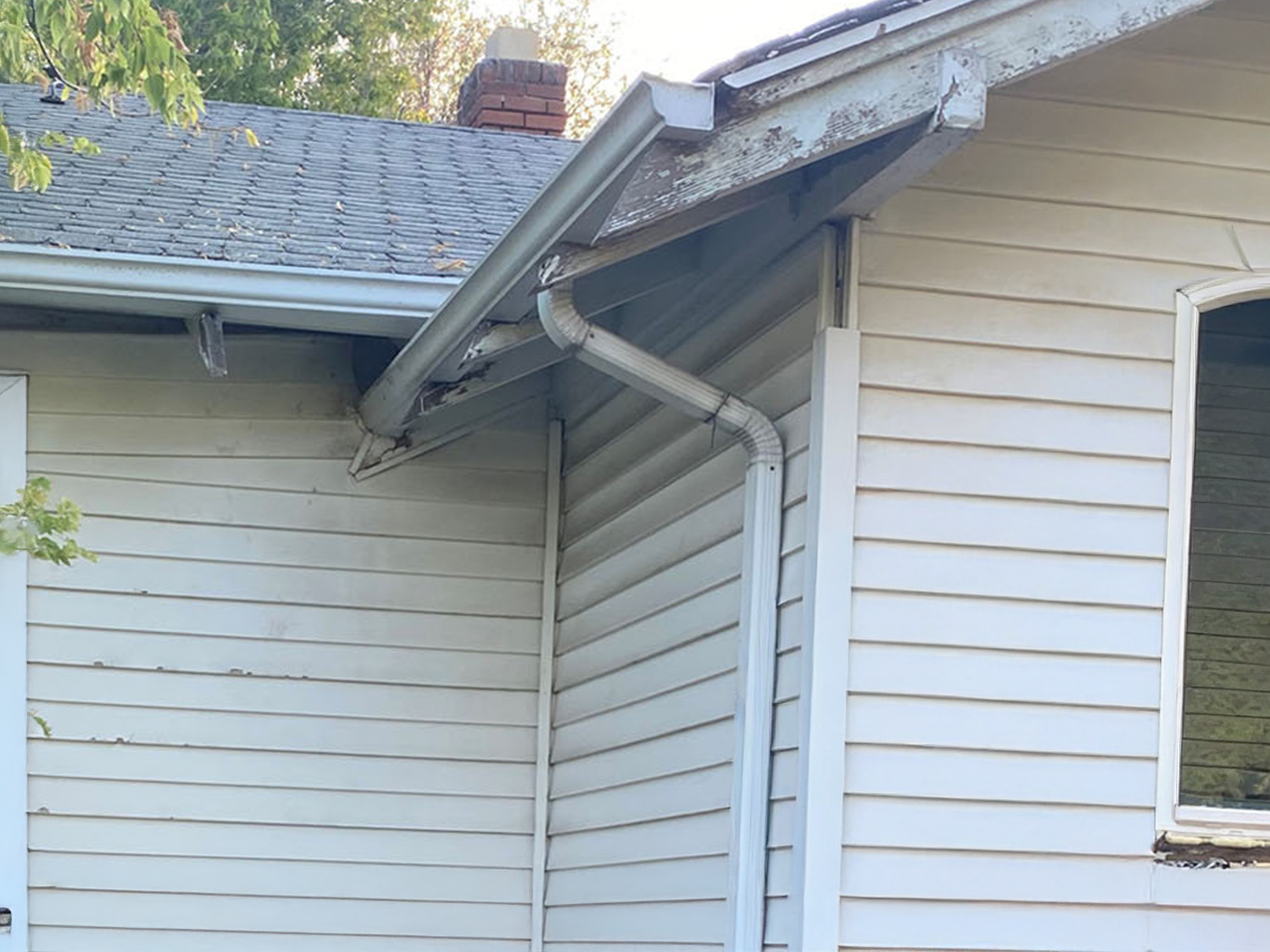 before gutter install